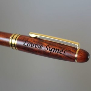 Pen - Louise Symes - Wood - Close up